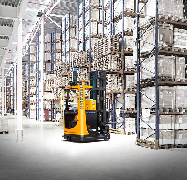 Hyundai CE autonomous forklift Hyundai CE autonomous forklift