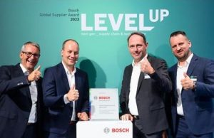 Emerson riceve il premio Bosch Global Supplier Award emerson