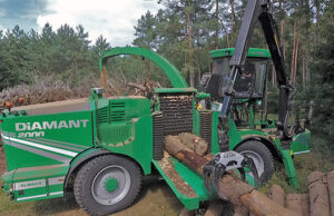 MAN Engines equips Albach Diamant 2000 high performance chipper with new D4276 man-engines
