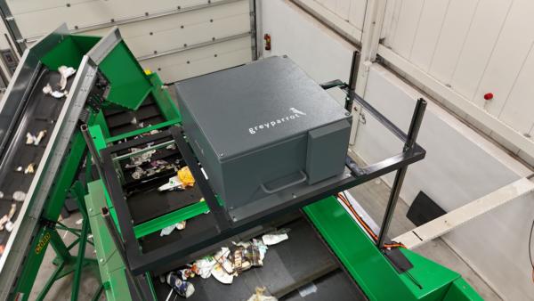 Greyparrot al test centre di Bollegraaf