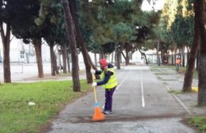 Gran pulizie coi migranti a partire da piazza Dante (Piombino)