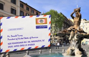 Ambientalisti italiani in piazza per Trump