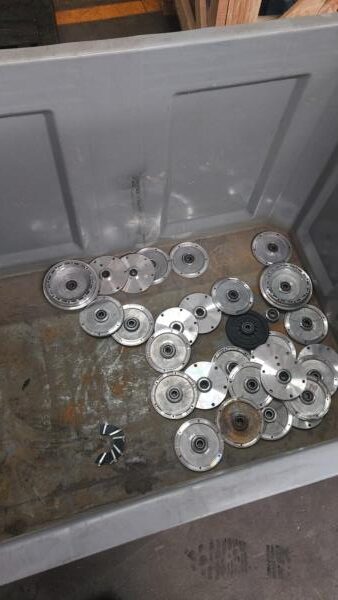 dismantle the e-scooter wheel progetto Harmony ESCI