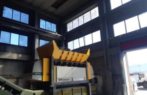 Calabra Maceri per la terza volta sceglie Ecotec Solution-Untha. Untha-XR3000-X-Cutter