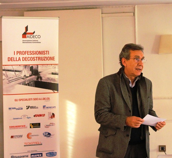 Aideco presidente Franco Morari
