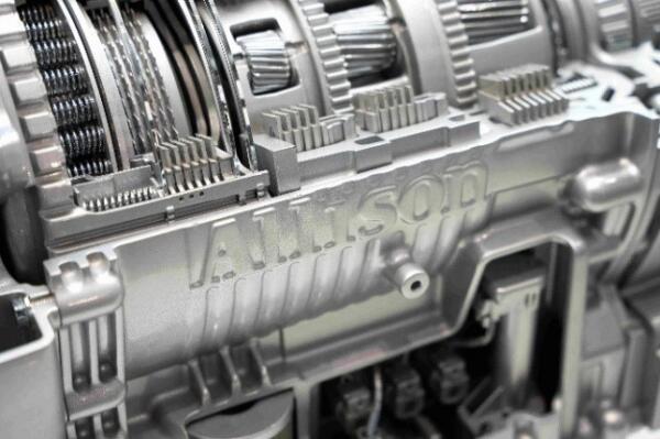 Allison trasmission Dettaglio di un modello cutaway