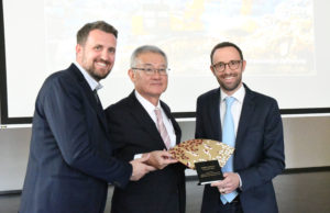 Probst Maveg commemorates 40 years as partner of Hitachi Anniversary Celebration