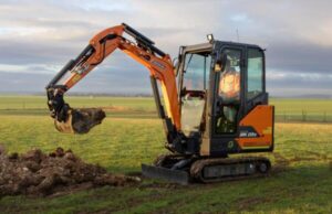 Develon lancia il nuovo miniescavatore elettrico DX23E-7 Develon miniescavatore elettrico