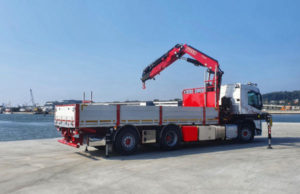 The electrification of lifting operations is now a reality thanks to Fassi Gru Fassi - SHT system installed