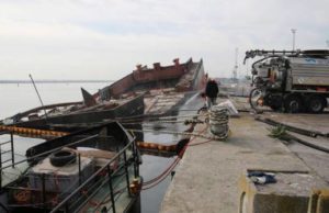 Ravenna, Micoperi si aggiudica i lavori di rimozione del relitto Berkan B