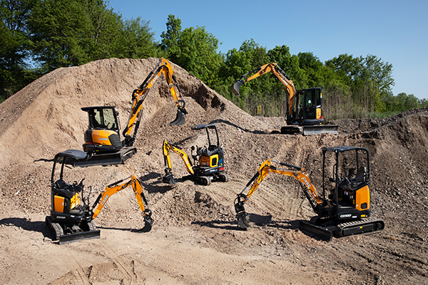 CASE D-Series Mini-Excavator