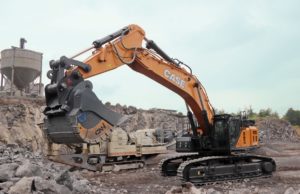 Il CASE CX750D: produttività e versatilità nelle cave tedesche