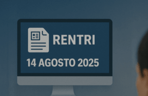 RENTRI: scadenza 14 agosto per i produttori di rifiuti del secondo scaglione rentri iscrizioni