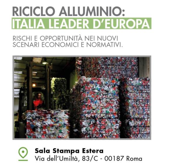 Riciclo Alluminio: Italia leader in Europa