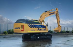 Komatsu annuncia il lancio di un nuovo escavatore idraulico