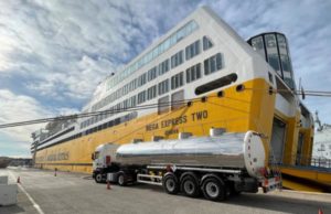 Prima operazione di bunkeraggio di biocarburante nel Mar Mediterraneo corsica-ferries