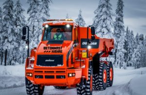 20 dumper articolati Doosan DA40 per Hæhre & Isachsen Maskinutleie