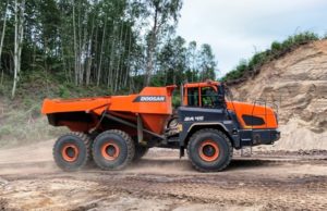 Nuovi dumper articolati Doosan Stage V