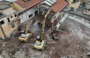 Tanningher e VTN nella demolizione dell’ex tipografia Stilgrafica vtn tanningher