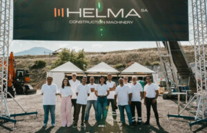 Greek Hitachi dealer enjoys double celebration in 2025 Helma SA dealer for Hitachi