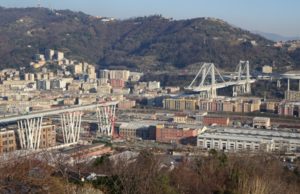 Demolizione Ponte Morandi Genova