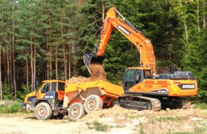 Nuovo escavatore DX300LC-7 da 30 t conforme Stage V da Doosan