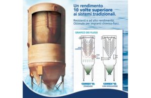 Fantoni: Comby10 il decantatore modulare ad alto rendimento