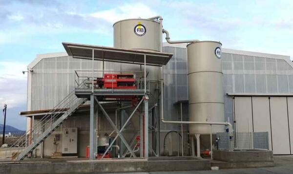 TRAVERTINO MORELLI impianto trattamento acque TRAVERTINO MORELLI impianto trattamento acque