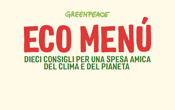 Greenpeace ecomenu