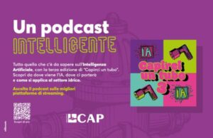 “Capirci un tubo” il podcast di Gruppo Cap parla di AI GruppoCAP_CapirciUnTubo_orizzontale