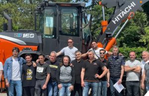 HCME Italia: tre giorni di formazione per conoscere la nuova pala gommata ZW160-7