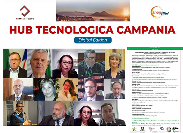 Hub Tecnologica Campania Stazioni appaltanti, presidi di legalità e rilancio per il risanamento del territorio, il tema focus della seconda giornata di Hub Tecnologica Campania