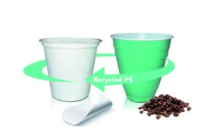 Nuovi imballi dal polistirene riciclato meccanicamente (rPS) HYBRID Recycled PS