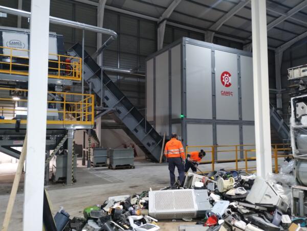 CAMEC impianto trattamento RAEE in Spagna