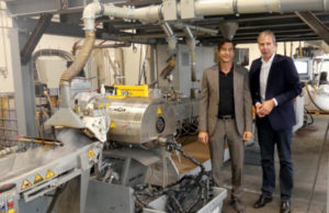 Filtri continui Ettlinger per il riciclo plastica a base di stirene