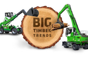 Sennebogen at ligna 2023: solutions for timber handling sennebogen-timber