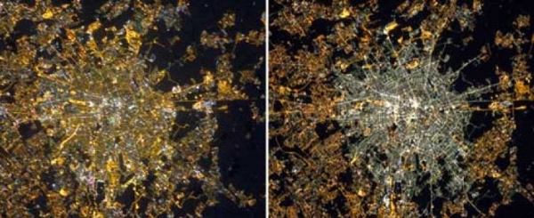 Inquinamento luminoso Milano