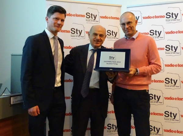 Italscania Sustainable truck of the Year