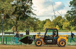 JCB lancia il sollevatore telescopico elettrico a zero emissioni JCB-ETECH-Telehandler