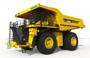 GM e Komatsu: il dumper da miniera con pile a idrogeno Komatsu 930E HFC.jpg_ico500
