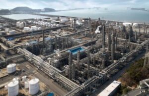 Combustibili dagli scarti: LG Chem ed Enilive lavorano al primo impianto HVO/SAF in Corea del Sud Complesso chimico Daesan di LG Chem a Seosan, Corea del Sud