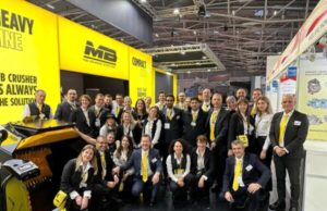 Pronti partenza, MB Crusher! MB Crusher people at Bauma
