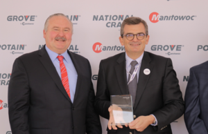 MATEBAT wins “Largest Potain Rental fleet in Europe-Africa” award at bauma 2019