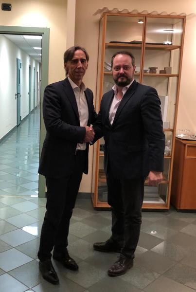 Mr Lladó and Mr Drappo