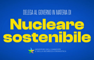 Nucleare sostenibile: il Consiglio dei Ministri approva la delega
