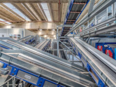 Paper & cardboard sorting plant impianto iren selezione carta