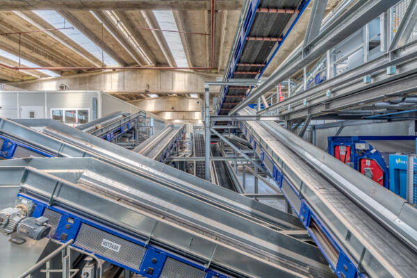 PELLENC apertura impianto iren selezione carta