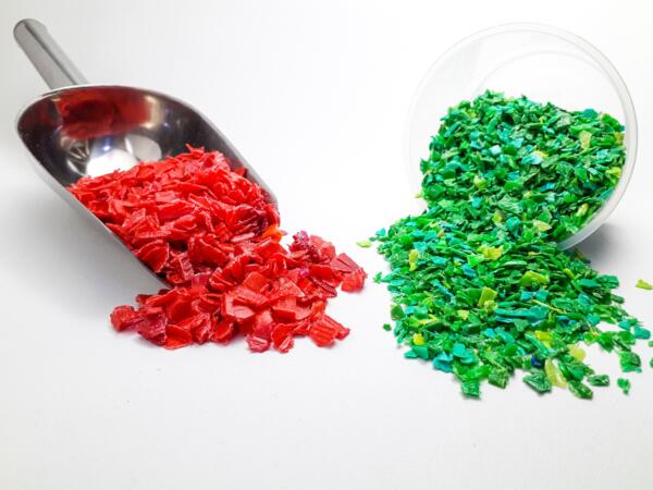 PP polymer color sorted