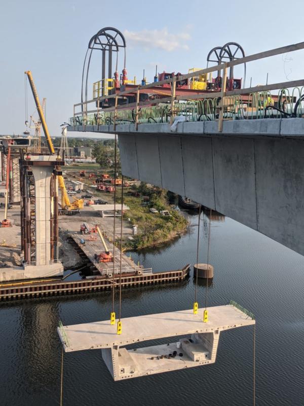 Enerpac Strand Jack - Cline Avenue Bridge - Enerpac