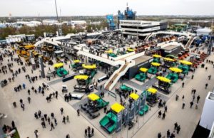 Lo stand fieristico del Wirtgen Group è stato il polo d’attrazione per i visitatori della Bauma 2019